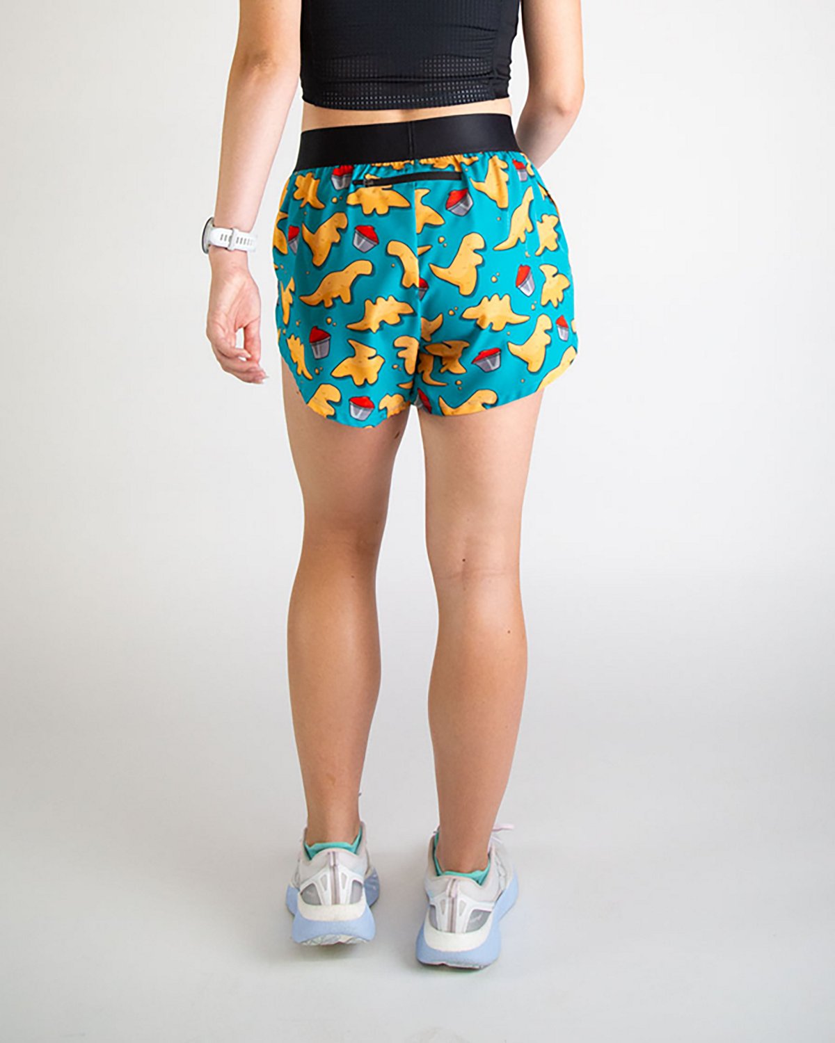Chicknlegs Women's Nuggets Split Shorts 4 in - view number 2