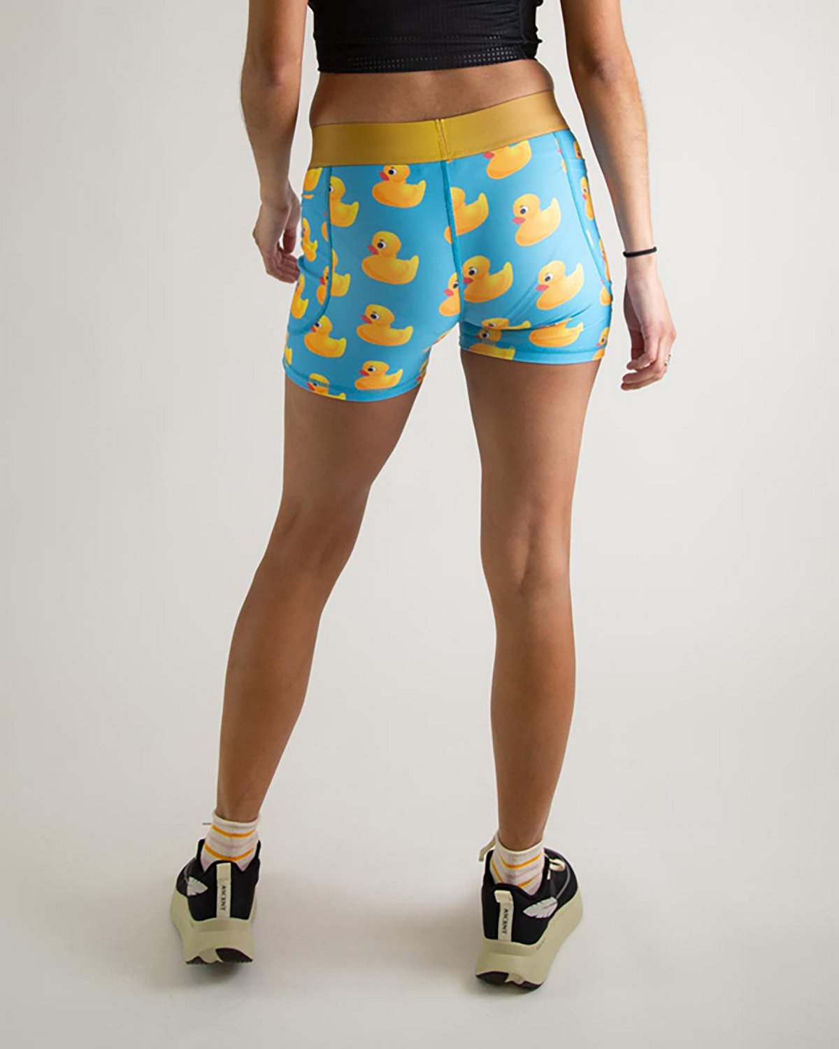 Chicknlegs Women's Rubber Ducky Compression Shorts 3 in - view number 2