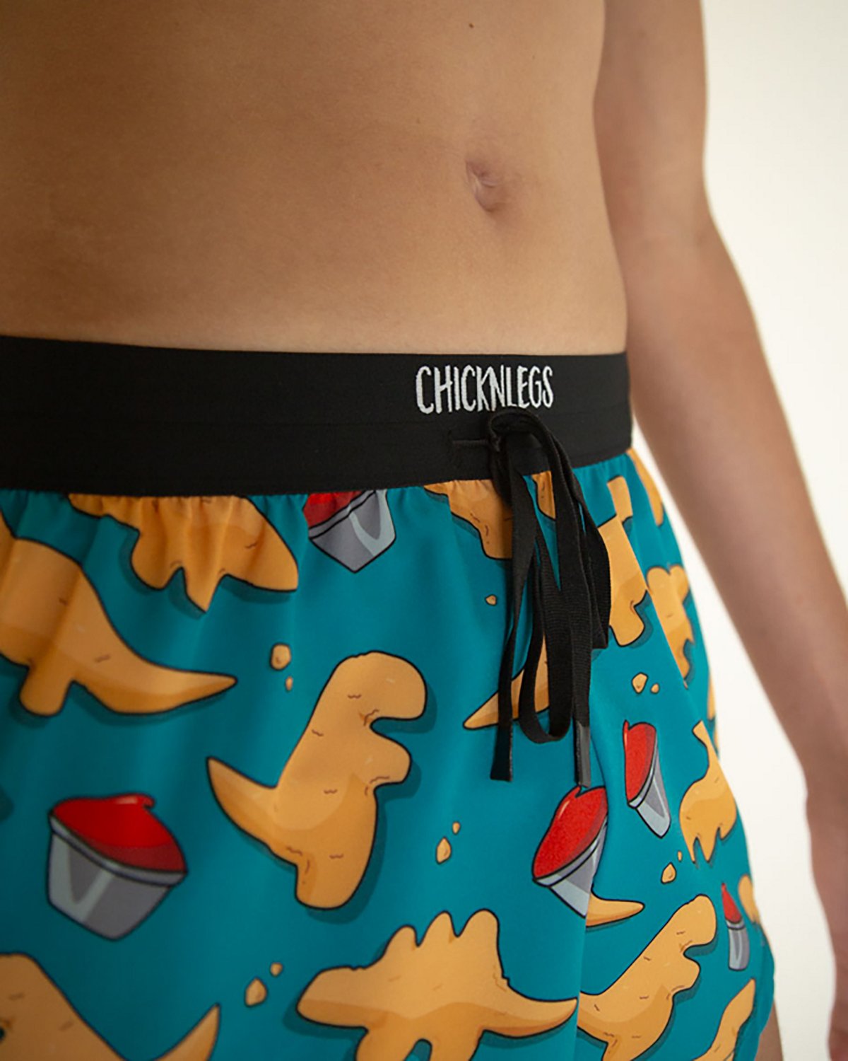 Chicknlegs Men's Nuggets DS Split Shorts 2 in - view number 4
