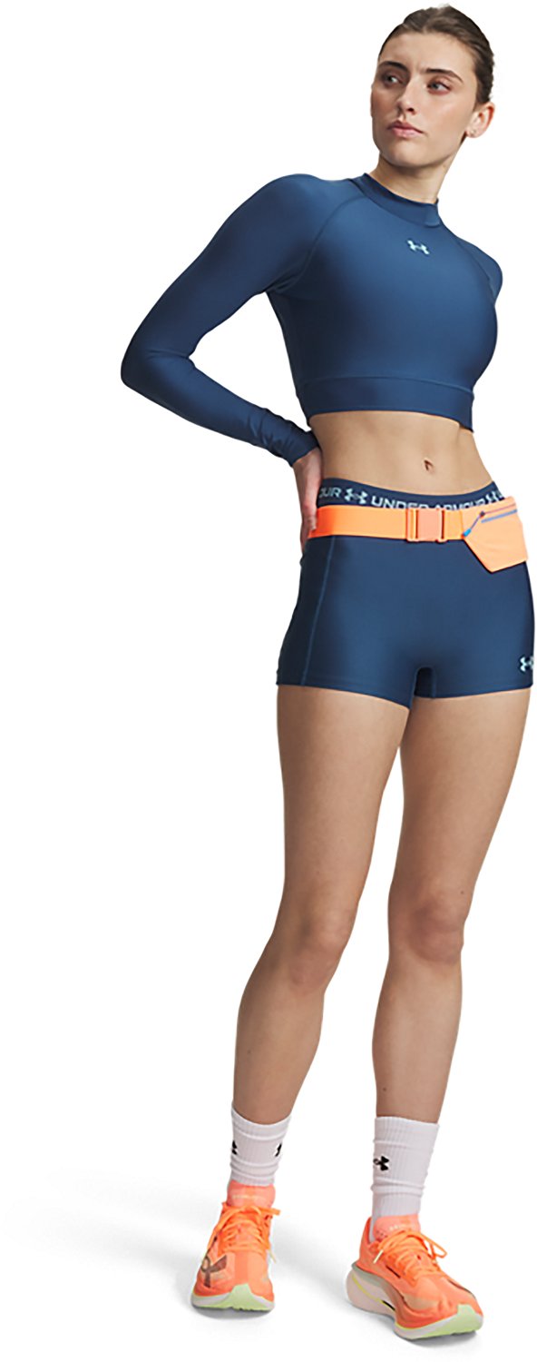 Under Armour Women's HeatGear Shorty Shorts 3 inches - view number 3