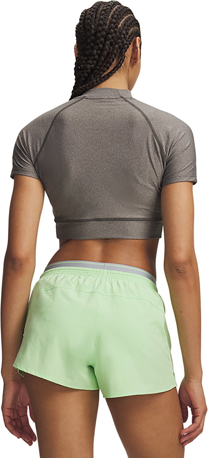 Under Armour Women's HeatGear Crop Mock T-shirt - view number 2