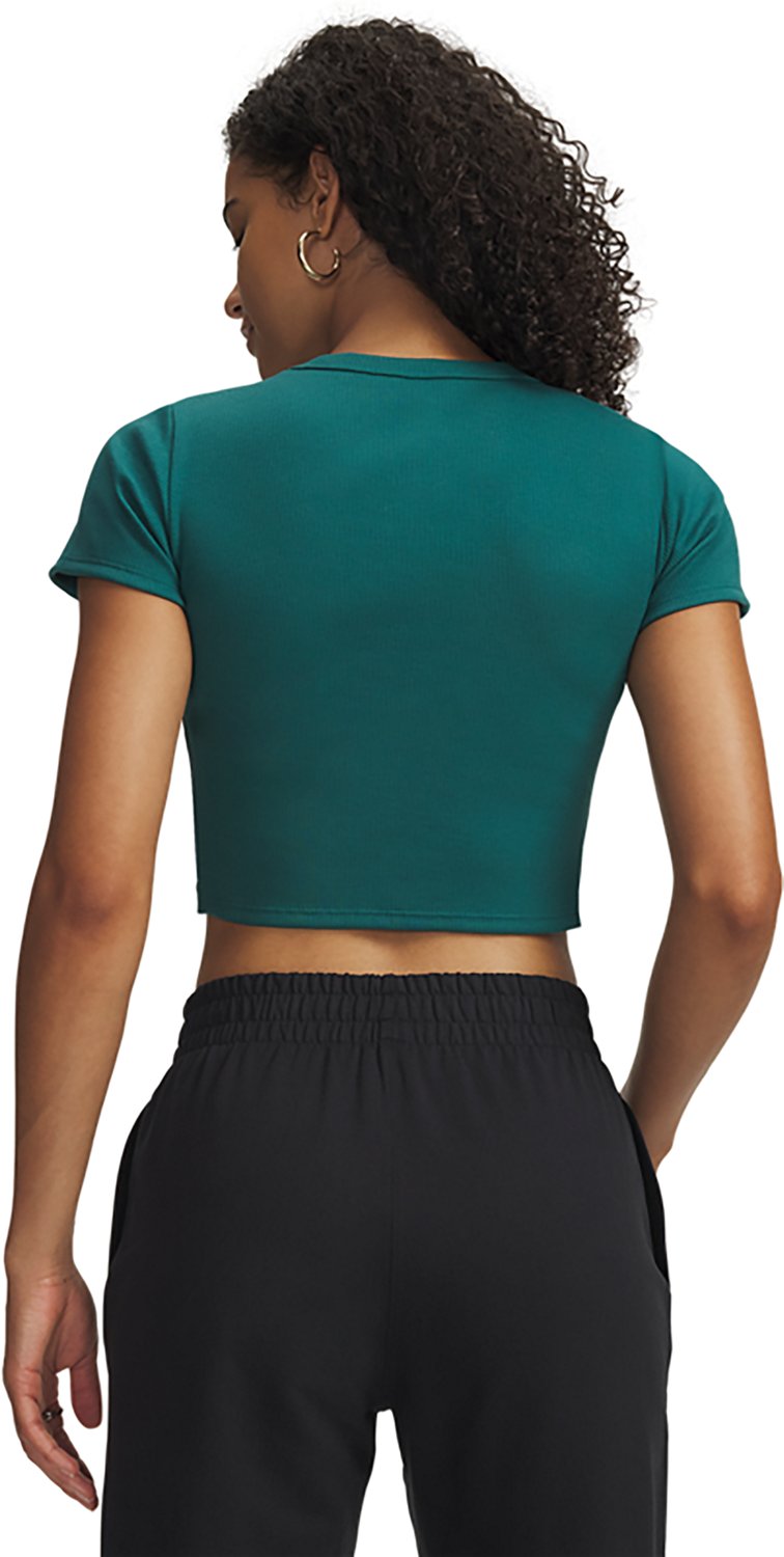 Under Armour Women's Rival Rib Baby Short Sleeve T-shirt - view number 2