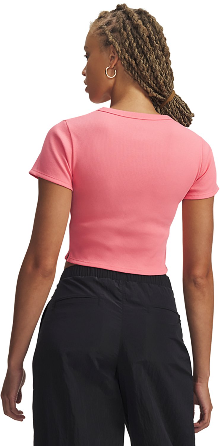 Under Armour Women's Rival Rib Baby Short Sleeve T-shirt - view number 2