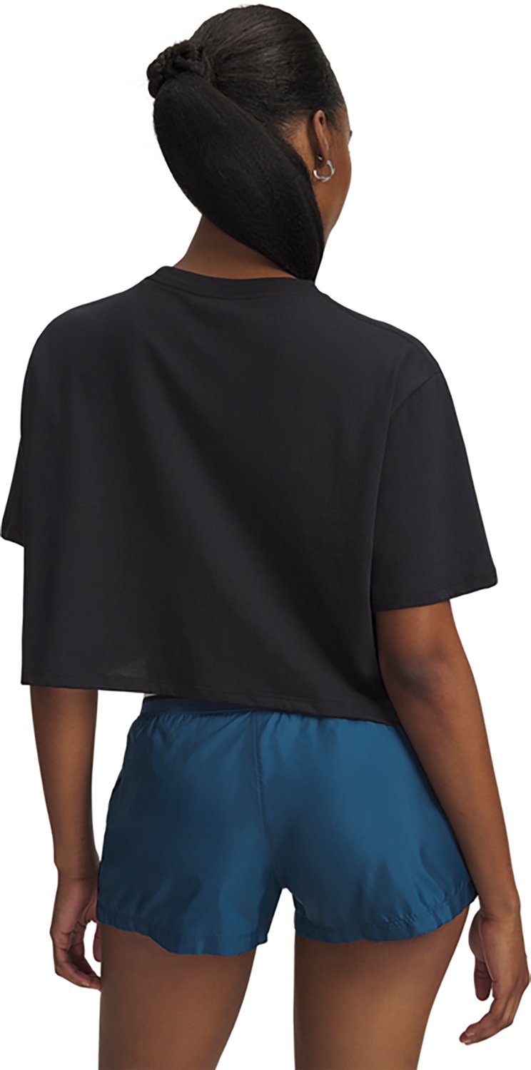 Under Armour Women's Wordmark Crop Short Sleeve Shirt - view number 2