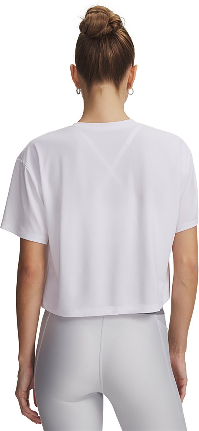 Under Armour Women's Tech Branded Crop Short Sleeve Top - view number 2