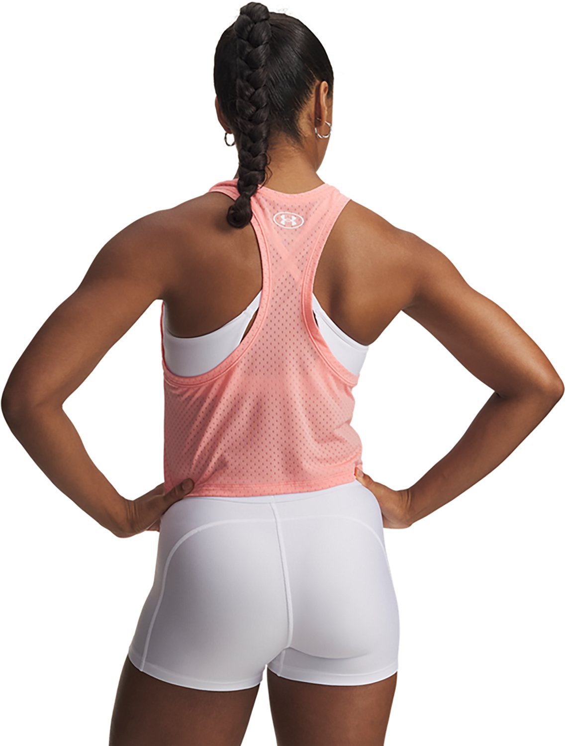 Under Armour Women's Tech Sport Mesh Crop Tank Top - view number 2