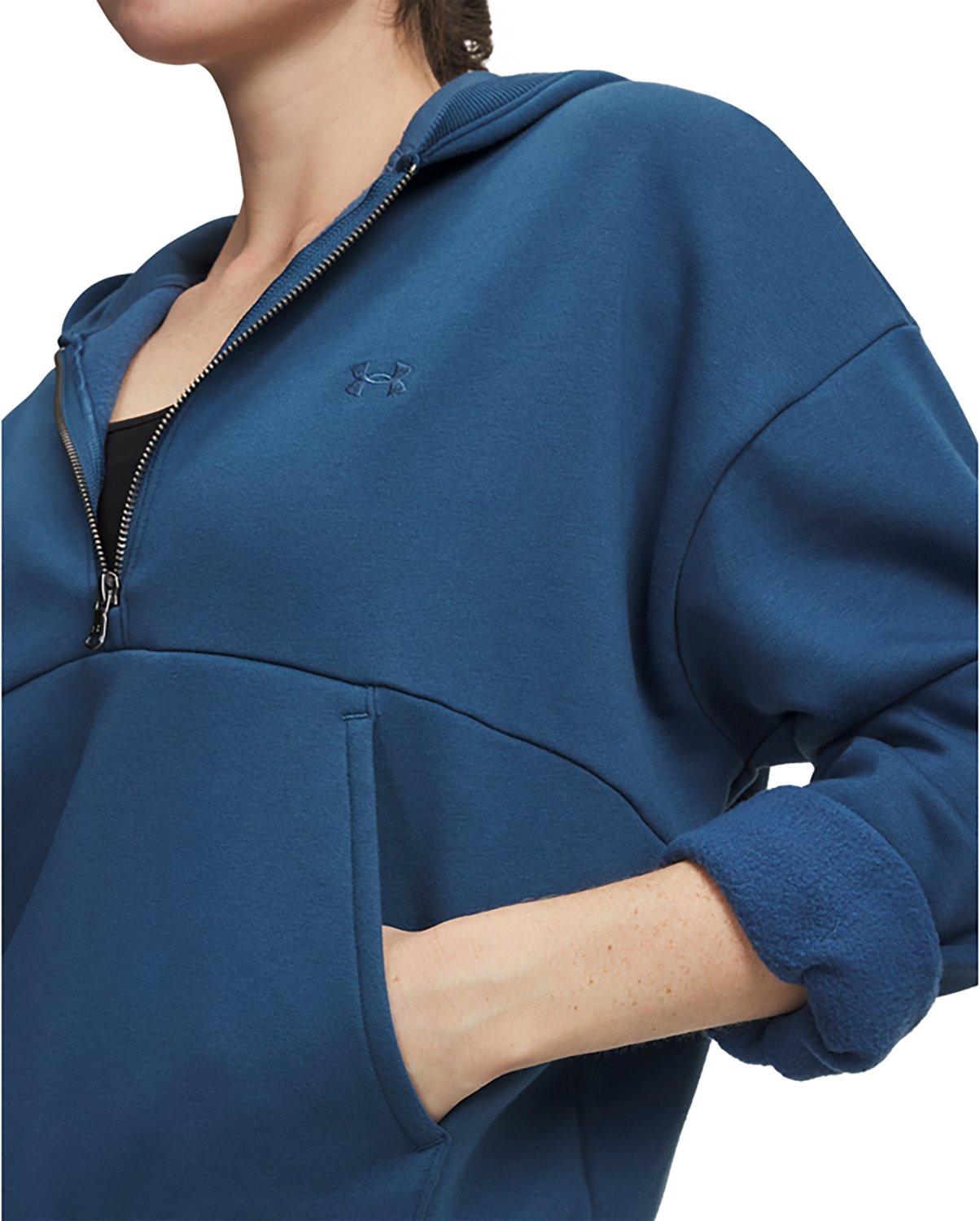 Under Armour Women's Icon Fleece 1/2-Zip Hoodie - view number 3