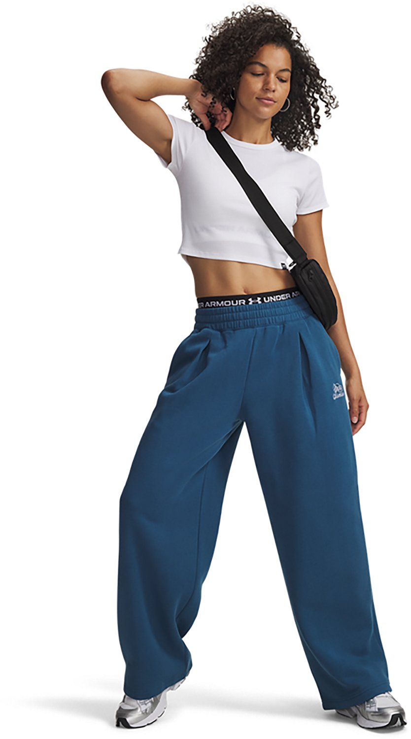 Under Armour Women's Rival Fleece Script Pants - view number 3