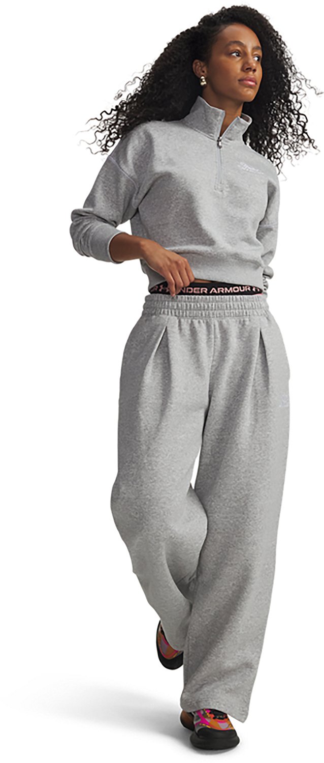 Under Armour Women's Rival Fleece Script Pants - view number 3