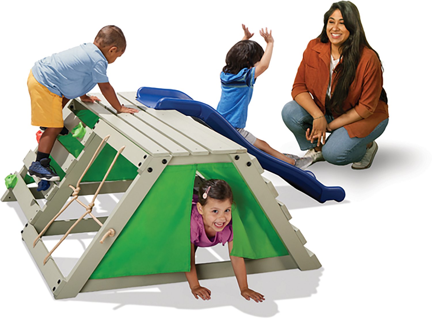 AGame Kids' Teepee Slide Climber - view number 6