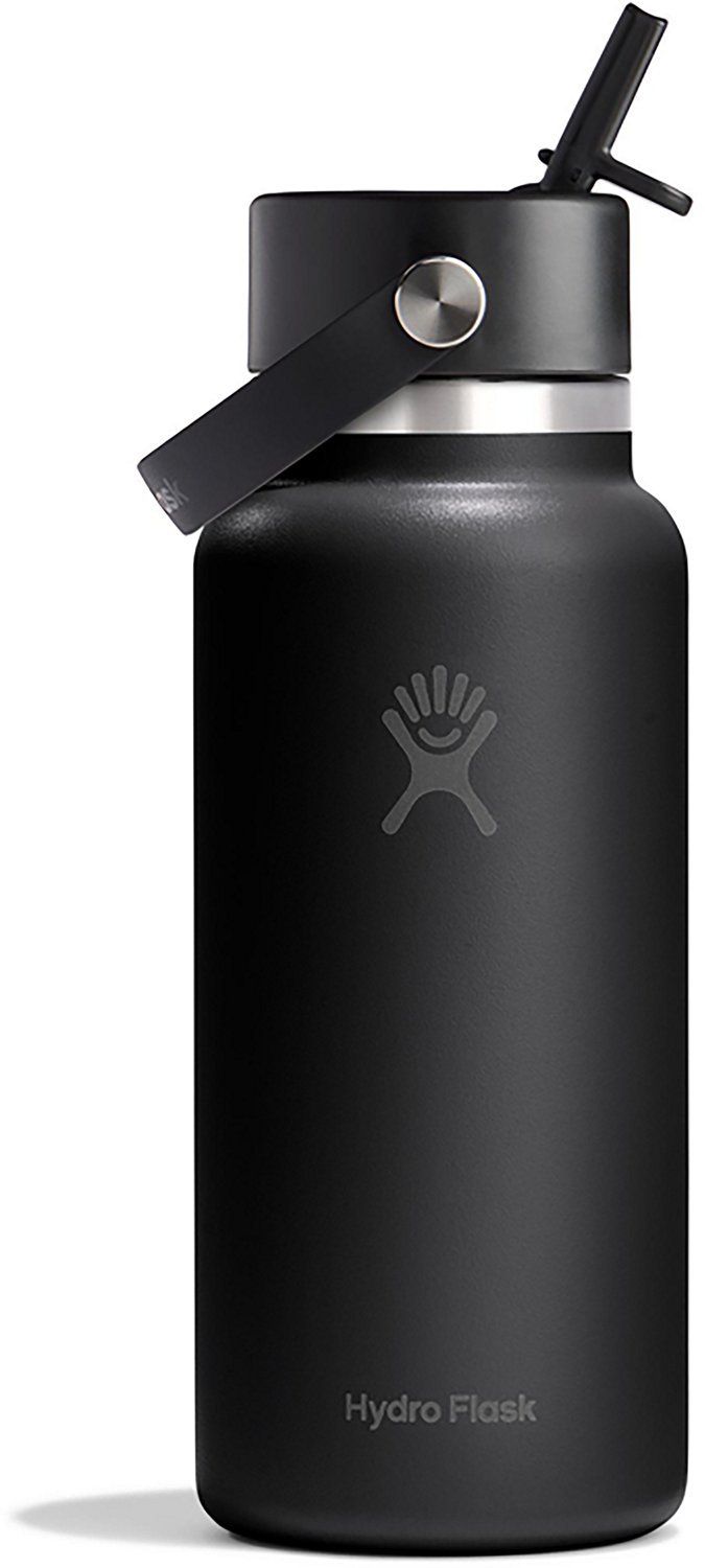 Hydro Flask 32 oz Wide Mouth Water Bottle with Flex Straw Cap