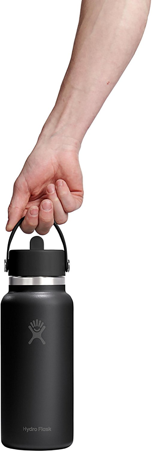 Hydro Flask 32 oz Wide Mouth Water Bottle with Flex Straw Cap - view number 3