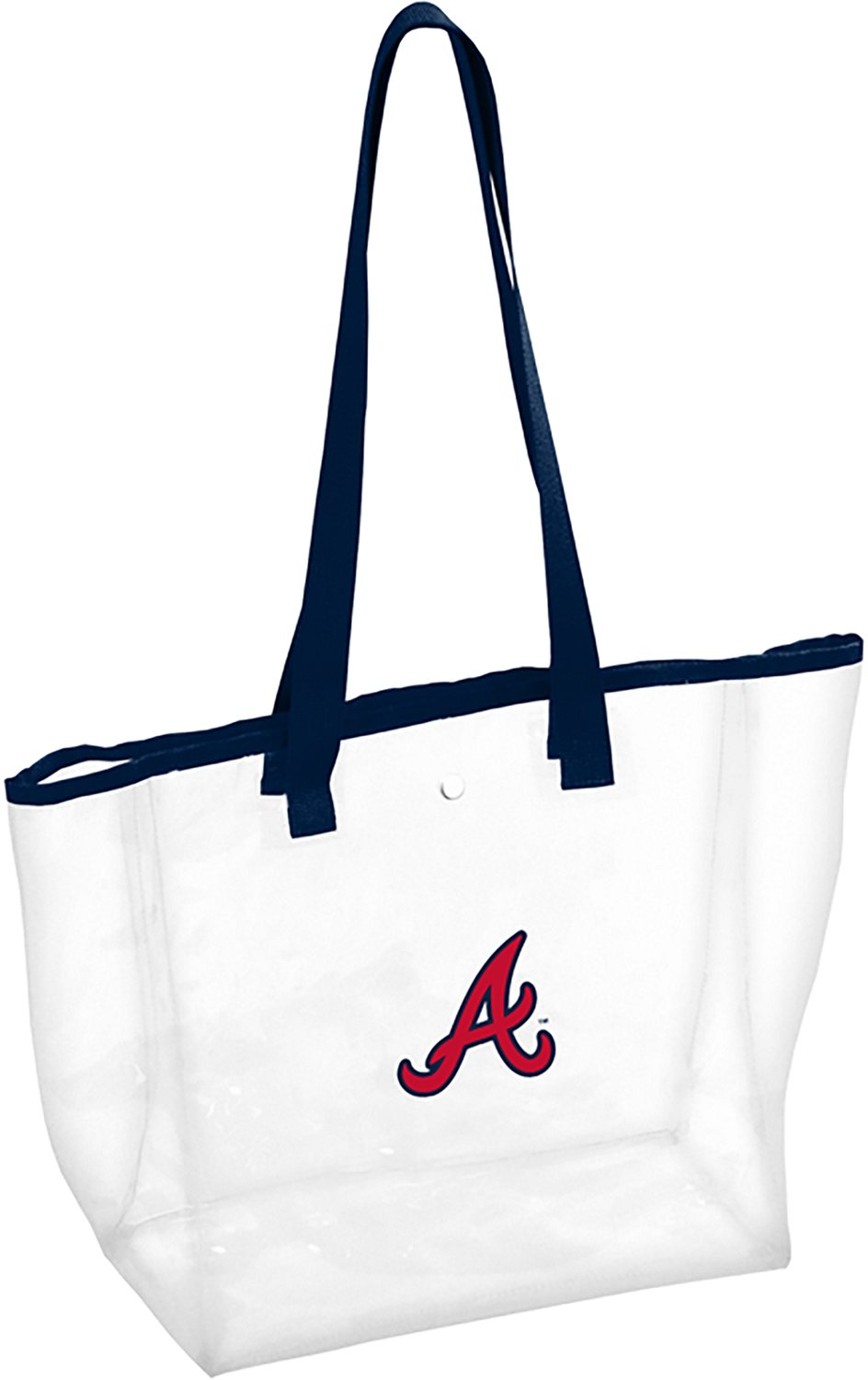 Logo Brands Atlanta Braves Clear Tote Bag
