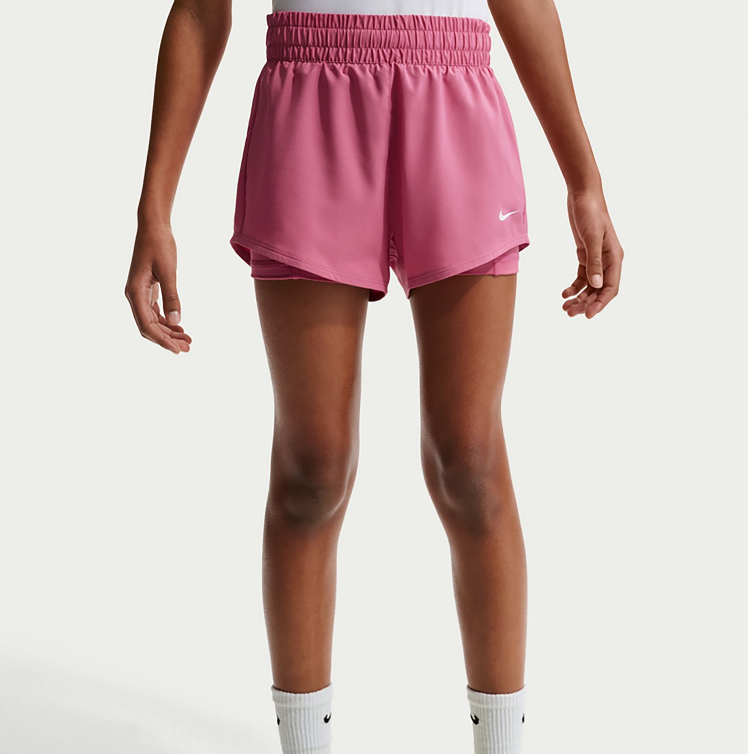 Nike Girls' One Dri-FIT 2-in-1 Shorts 3 in