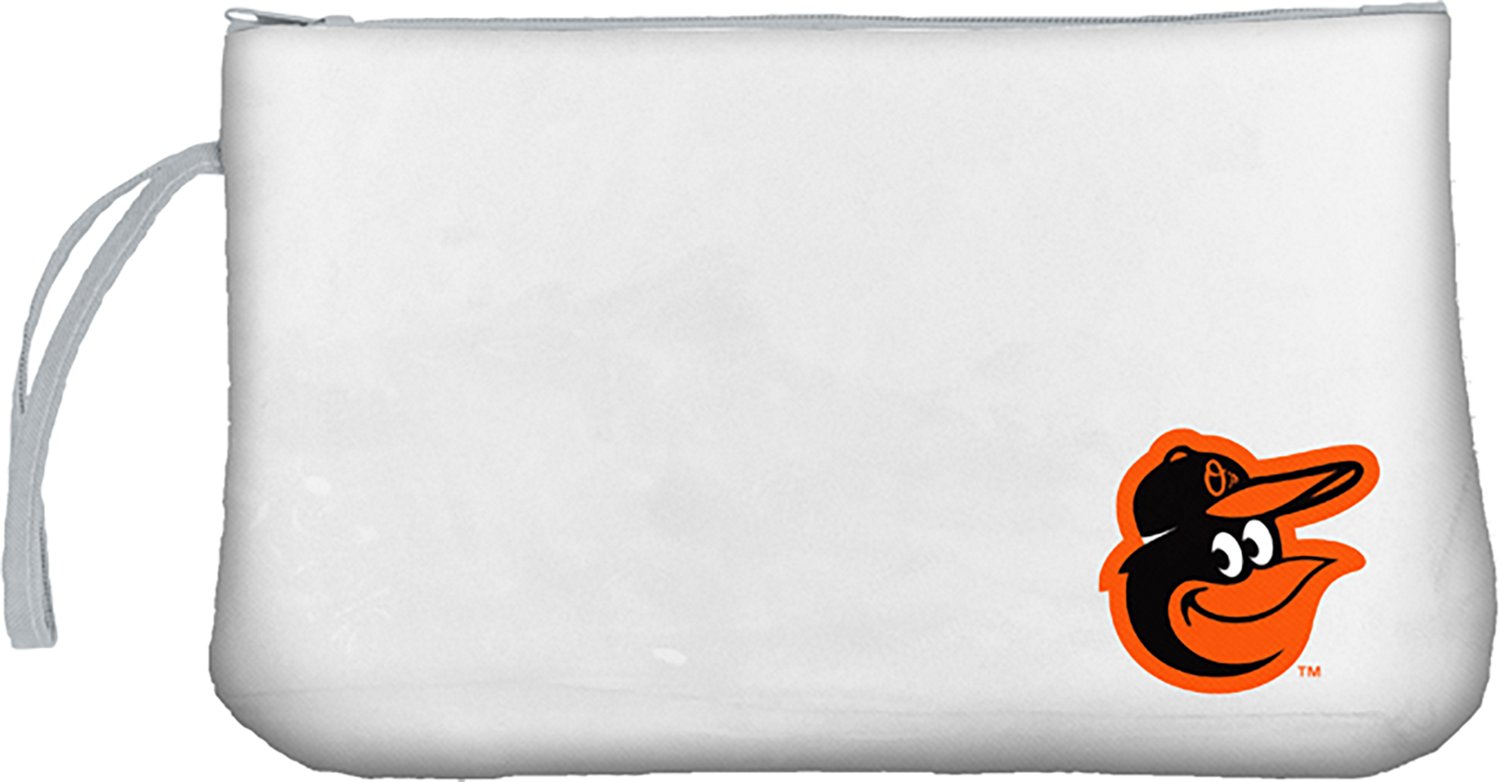 Logo Brands Baltimore Orioles Clear Wristlet