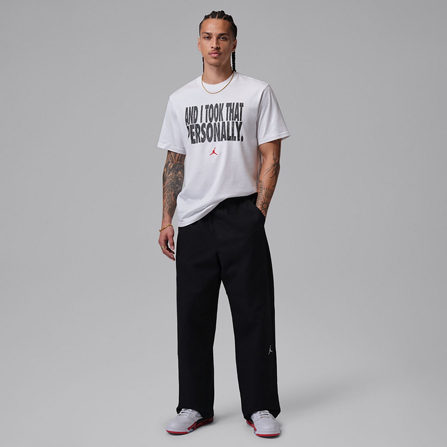 Jordan Men's Dri-FIT Sport Graphic Short Sleeve Crew T-shirt - view number 3