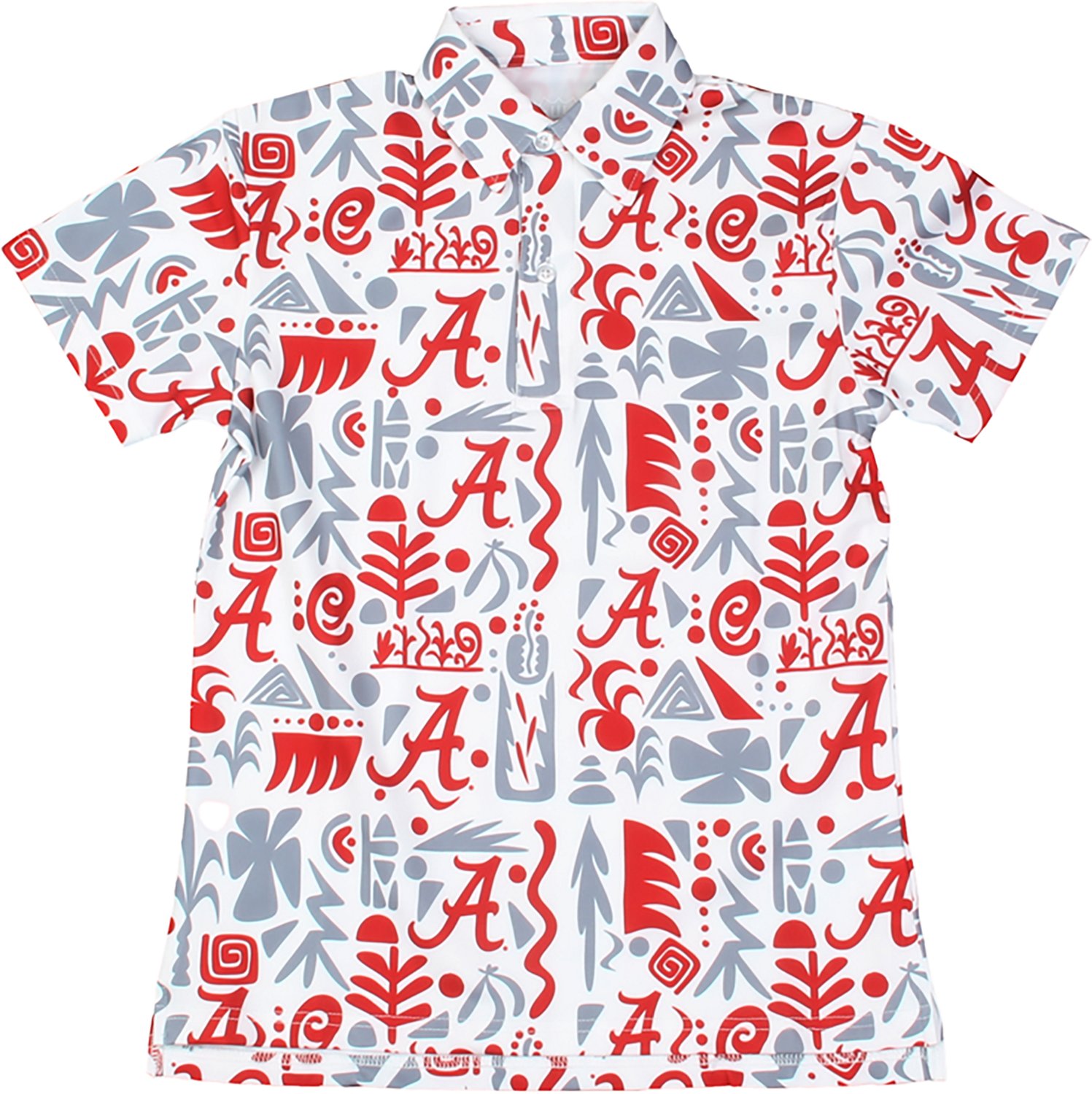 Wes & Willy Boys' University of Alabama Tribal Polo Shirt