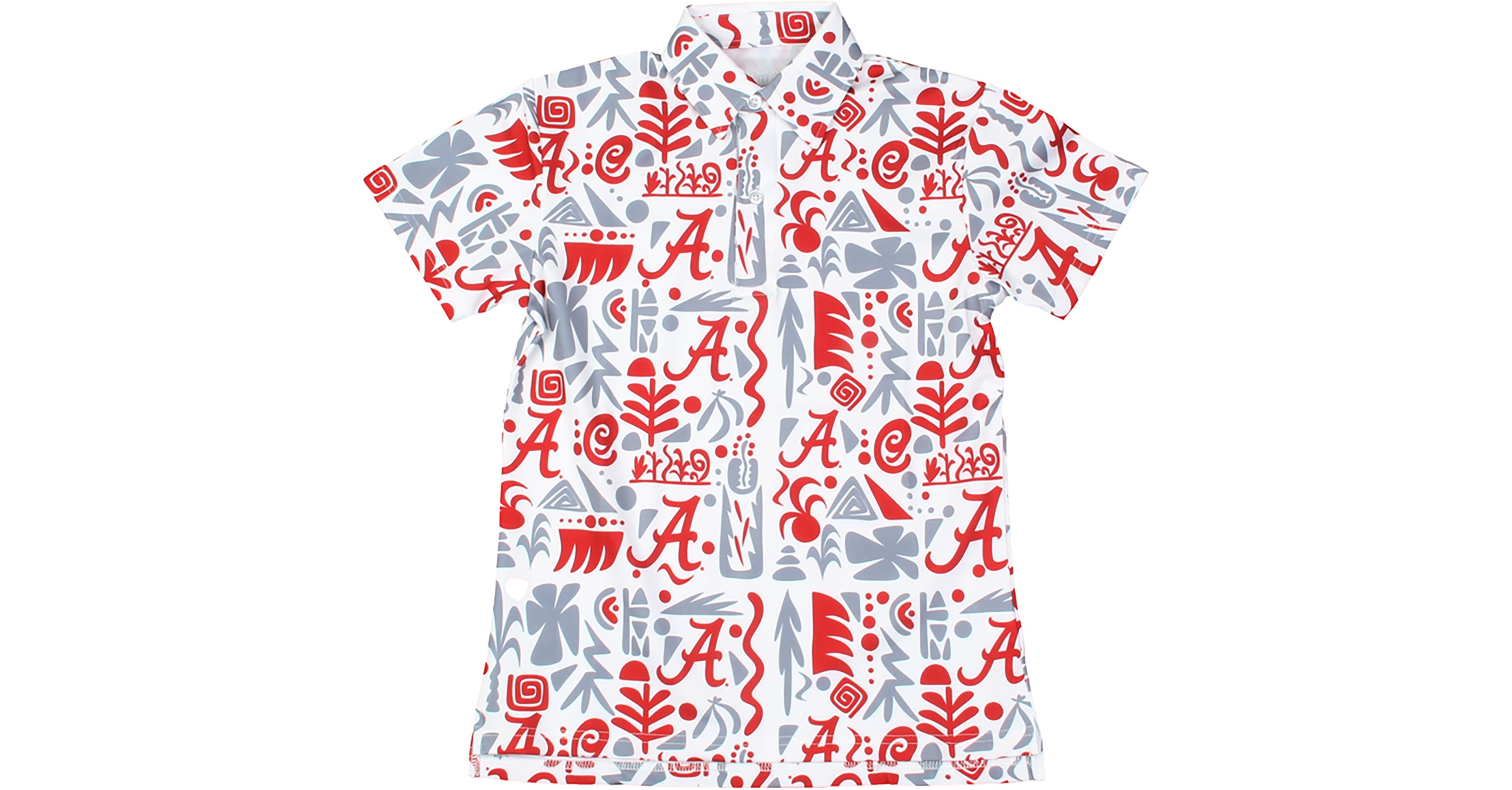 Wes & Willy Boys' University of Alabama Tribal Polo Shirt