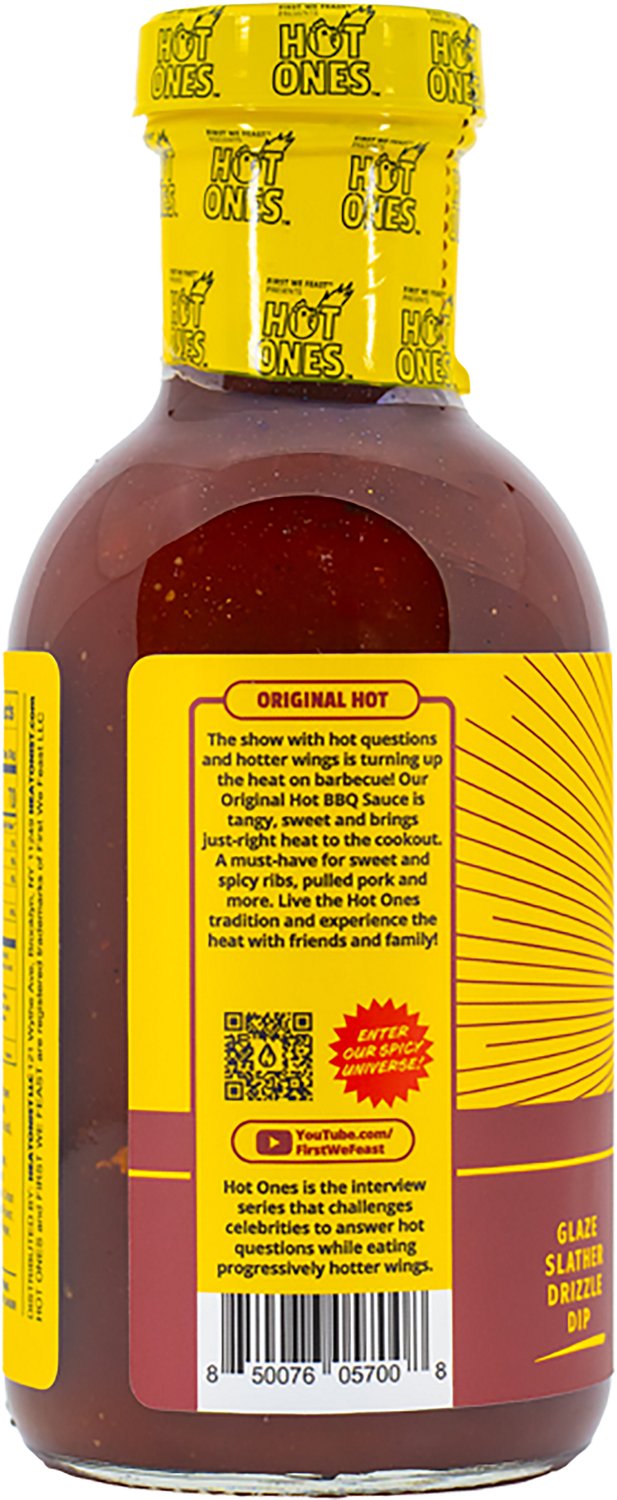Heatonist Hot Ones Original Hot BBQ Sauce 12 Oz - view number 3