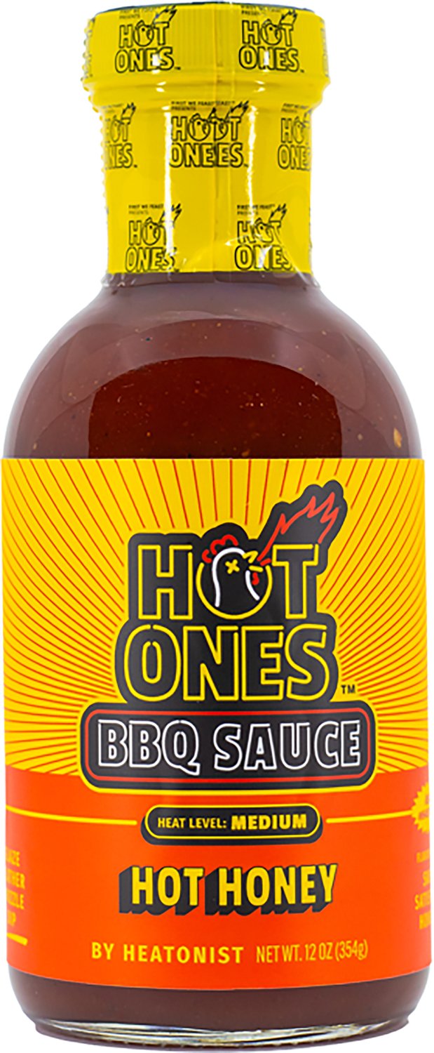 Heatonist Hot Ones Original Hot BBQ Sauce 12 Oz