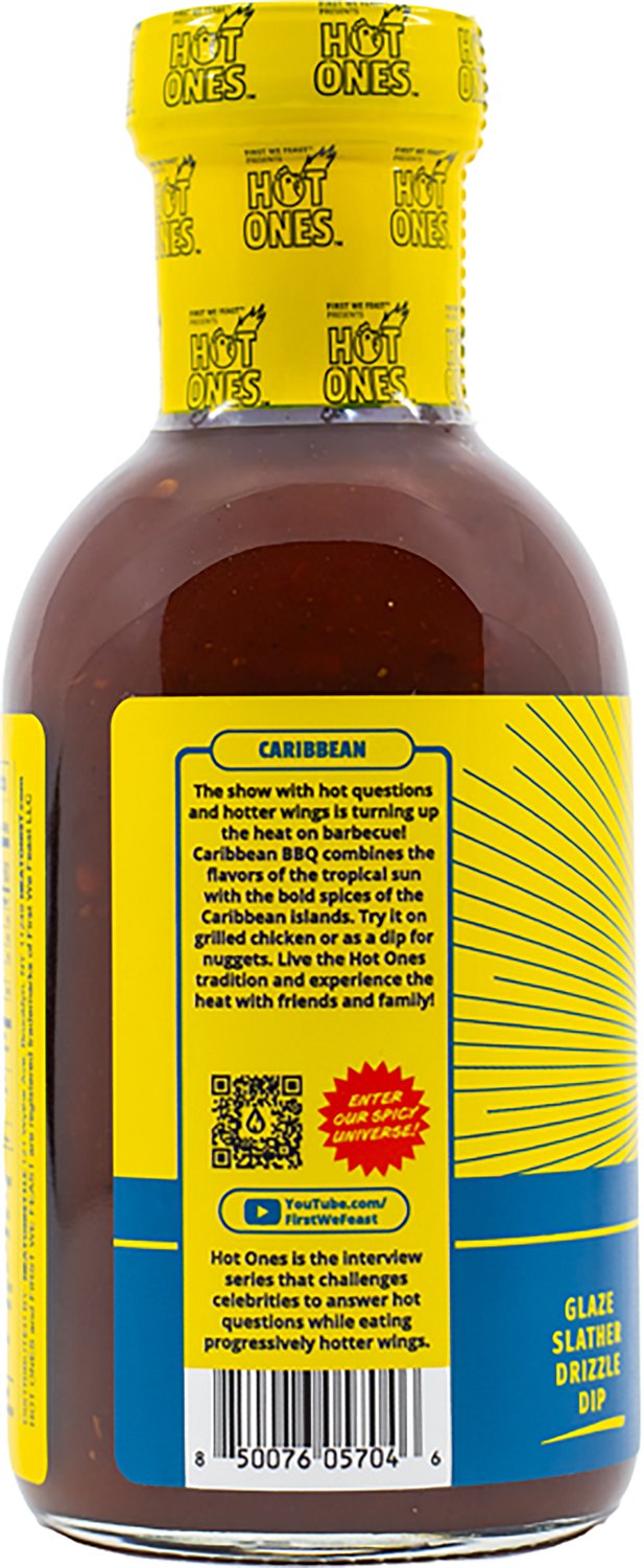 Heatonist Hot Ones Caribbean BBQ Sauce 12 Oz - view number 3