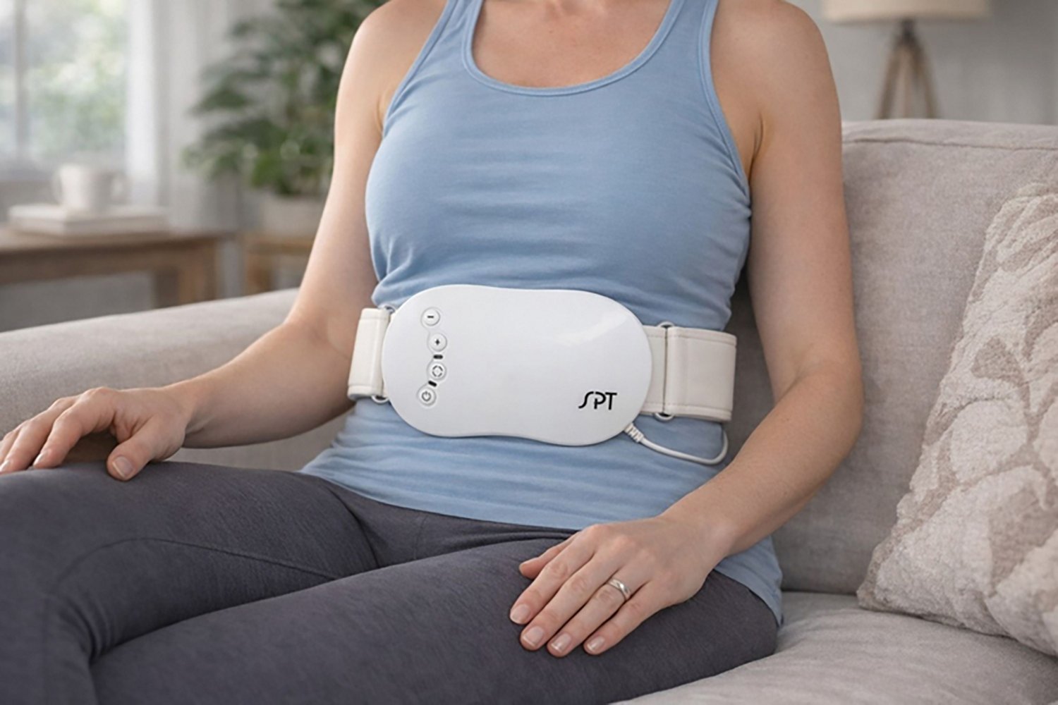 Sunpentown Vibrating Massager with Adjustable Belt - view number 6