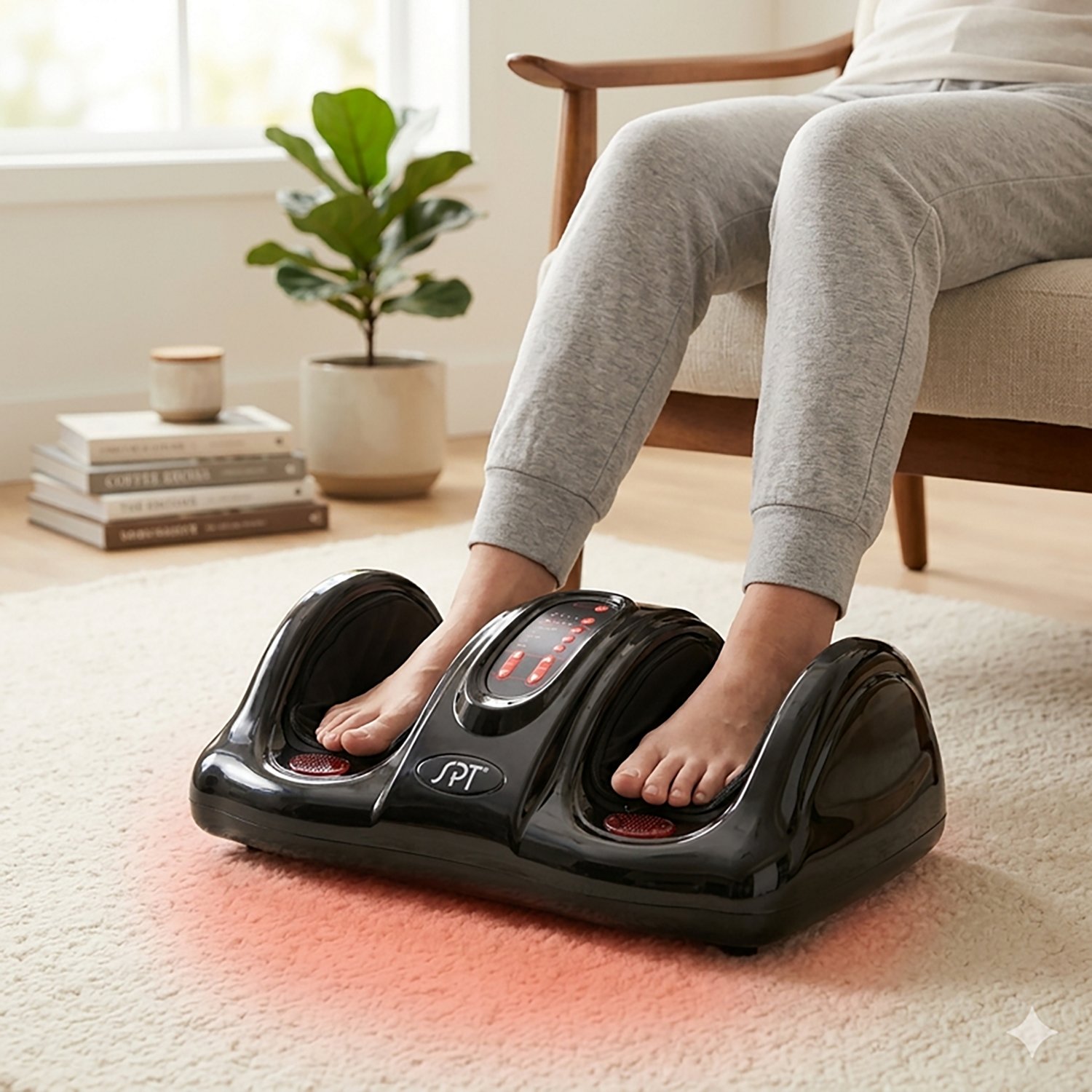 Sunpentown Reflexology Foot Massager with Heat & FIR - view number 4