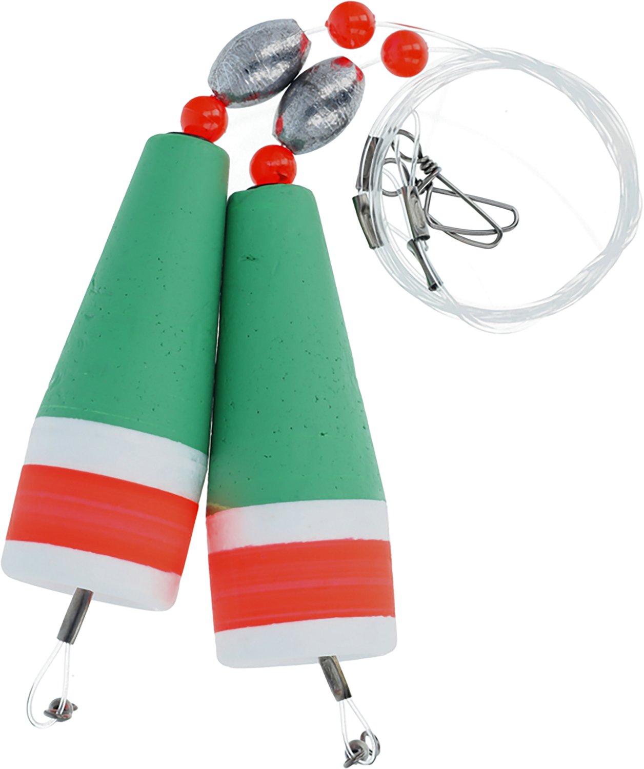 Eagle Claw Foam Popping Rig Mono 5 in 2-Pack