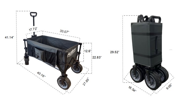 Academy Sports + Outdoors Deluxe All-Terrain Wagon - view number 8