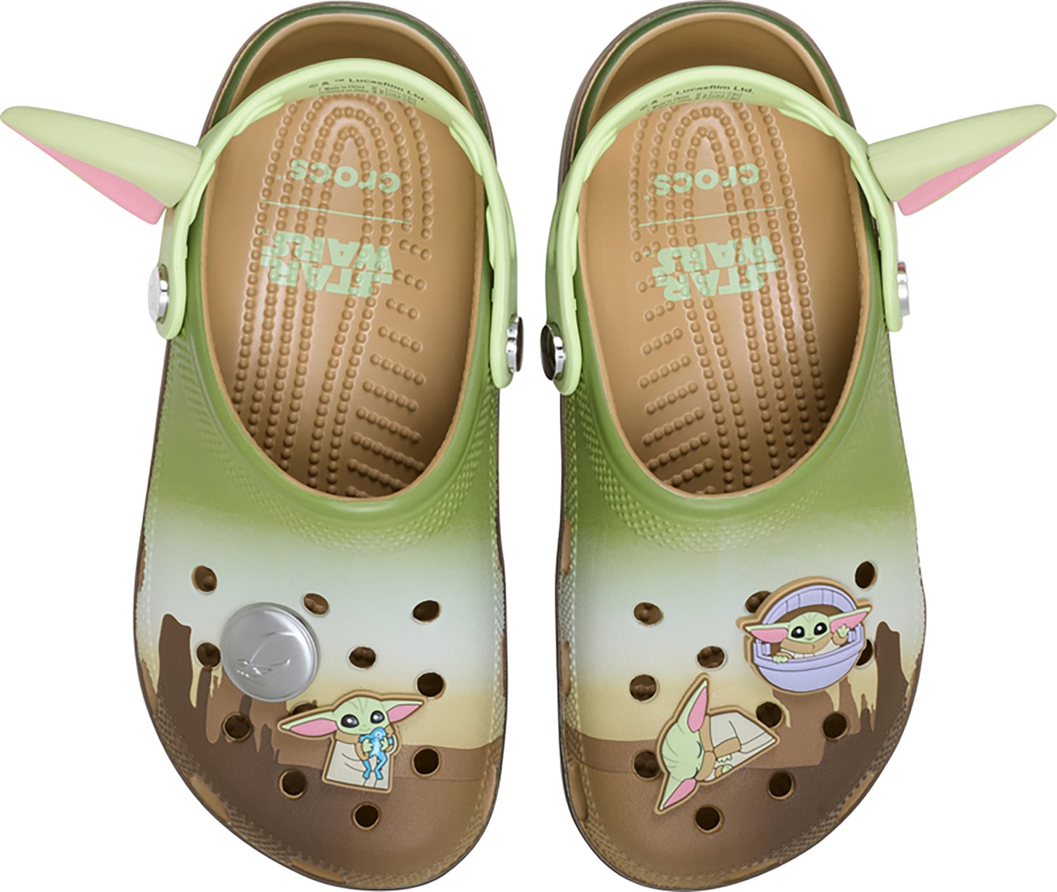 Crocs Adults' Star Wars Grogu Classic Clogs - view number 4
