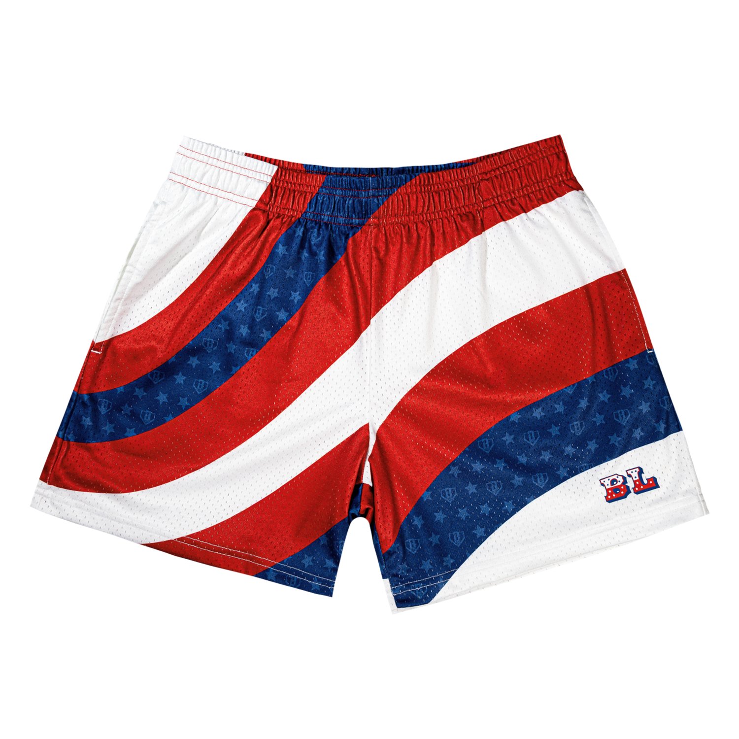 Baseball Lifestyle 101 Men's Patriot Pitch Shorts 5 in.