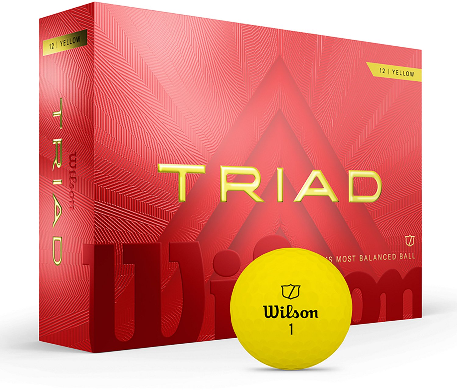 Wilson Triad Urethane Performance Golf Balls 12‑Pack