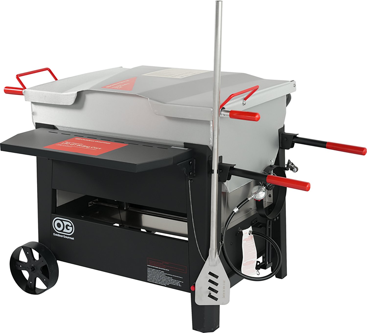 Outdoor Gourmet 150 qt Crawfish Boiling Cart with Stir Paddle - view number 2