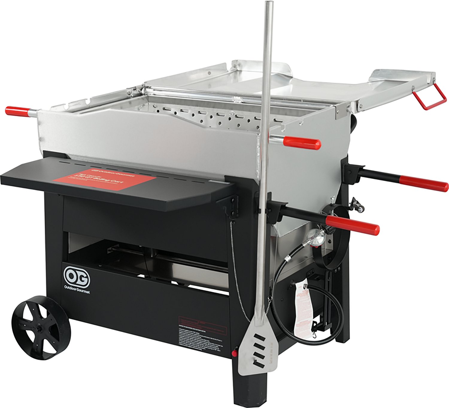 Outdoor Gourmet 150 qt Crawfish Boiling Cart with Stir Paddle - view number 5
