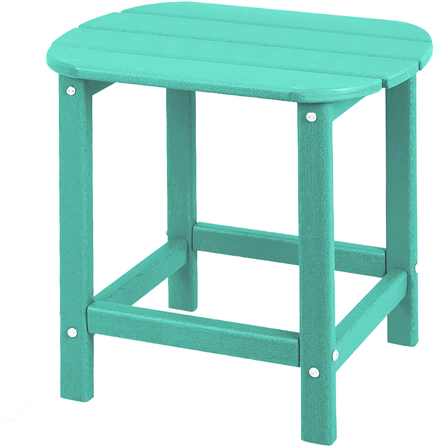Upland 3-Piece HDPE Folding Adirondack Chairs with Side Table
