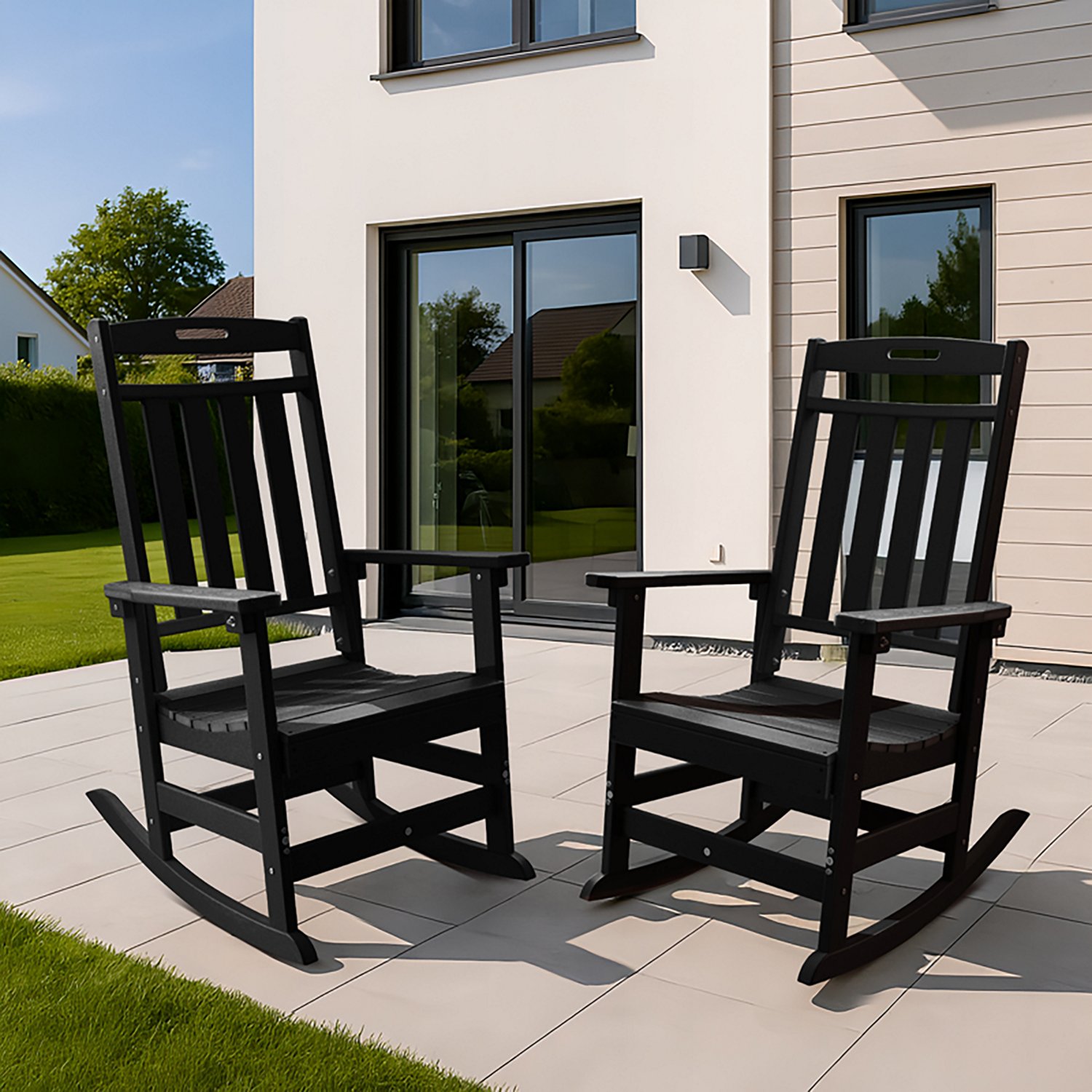 Upland HDPE All-Weather Outdoor Rocking Chair - 2 pack - view number 5