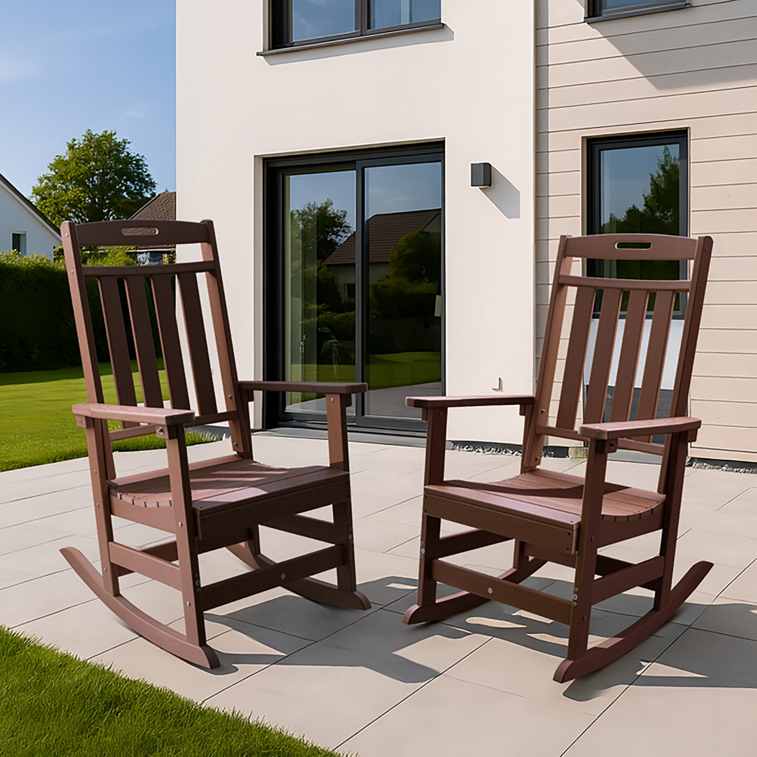 Upland HDPE All-Weather Outdoor Rocking Chair - 2 pack - view number 6