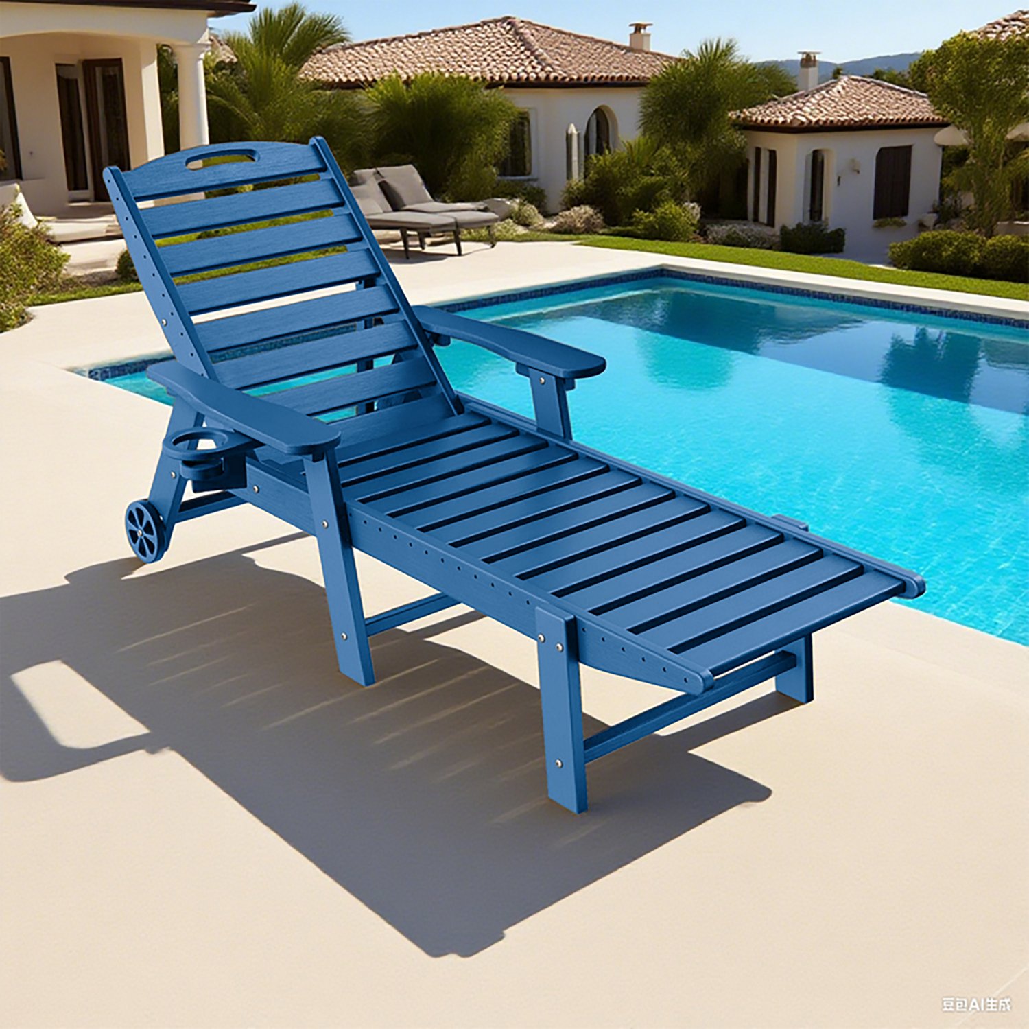 Upland Lounge Chair Outdoor with 6-Position Adjustable Back - view number 5