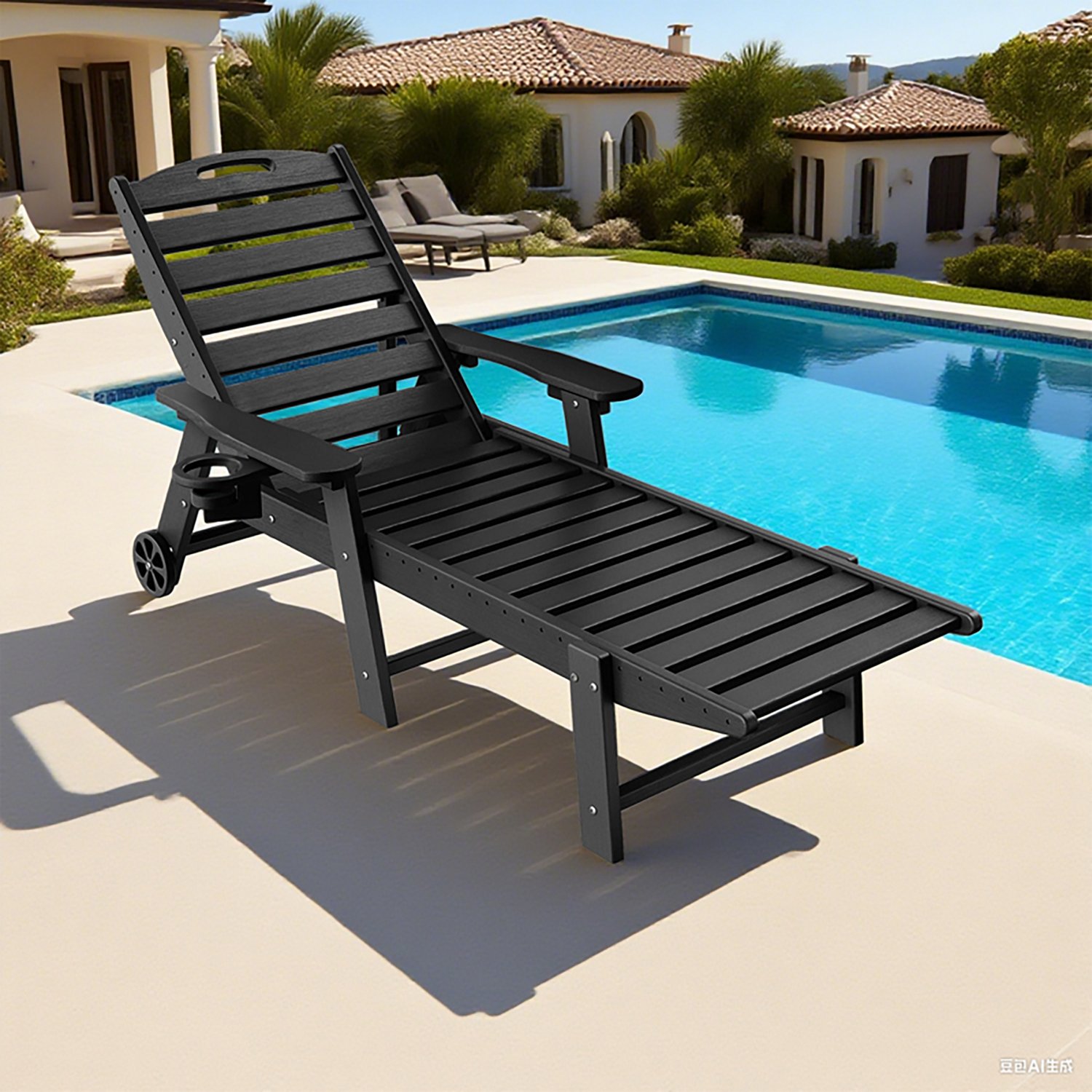 Upland Lounge Chair Outdoor with 6-Position Adjustable Back- 2 pack - view number 5