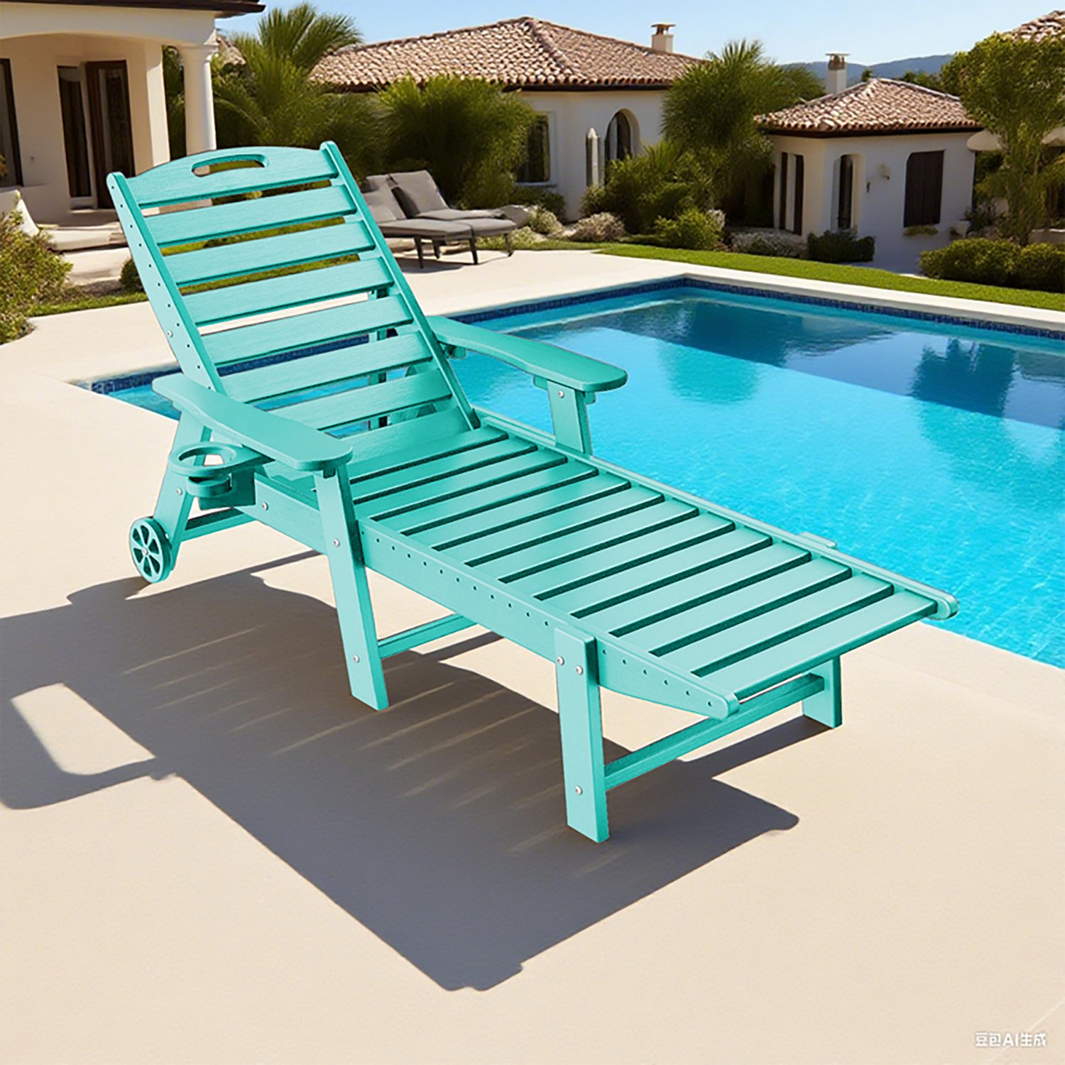 Upland Lounge Chair Outdoor with 6-Position Adjustable Back- 2 pack - view number 5