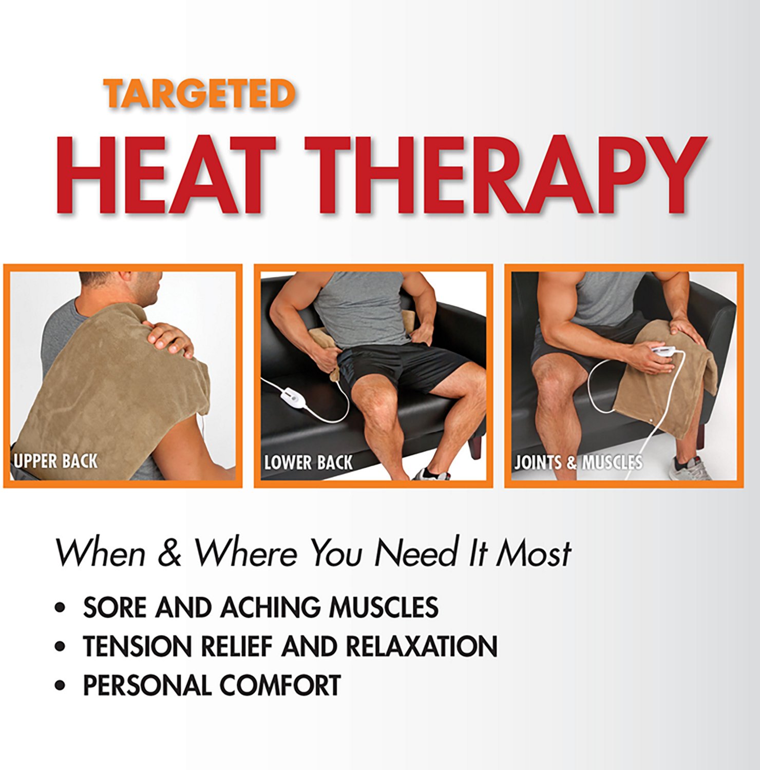 TheraCare XL Deluxe Moist/Dry Heating Pad - view number 5