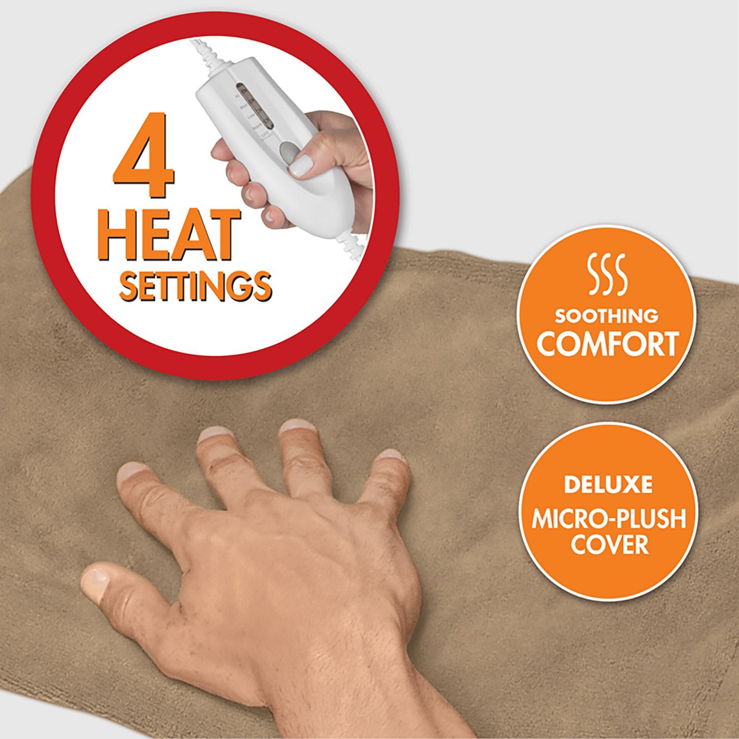 TheraCare XL Deluxe Moist/Dry Heating Pad - view number 6