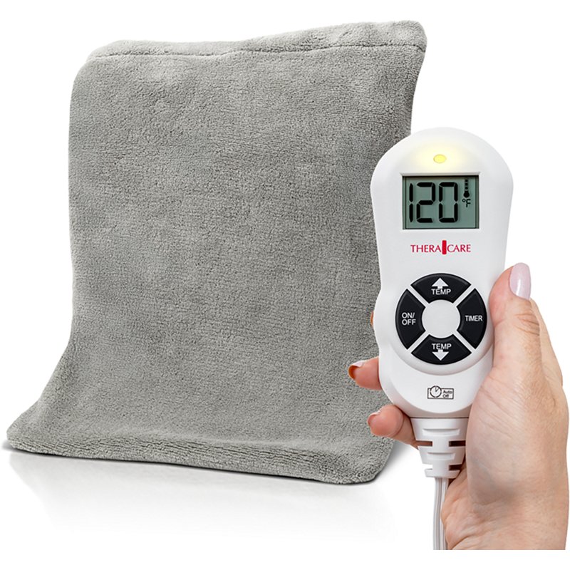 TheraCare Deluxe Heating Pad With LCD Controller
