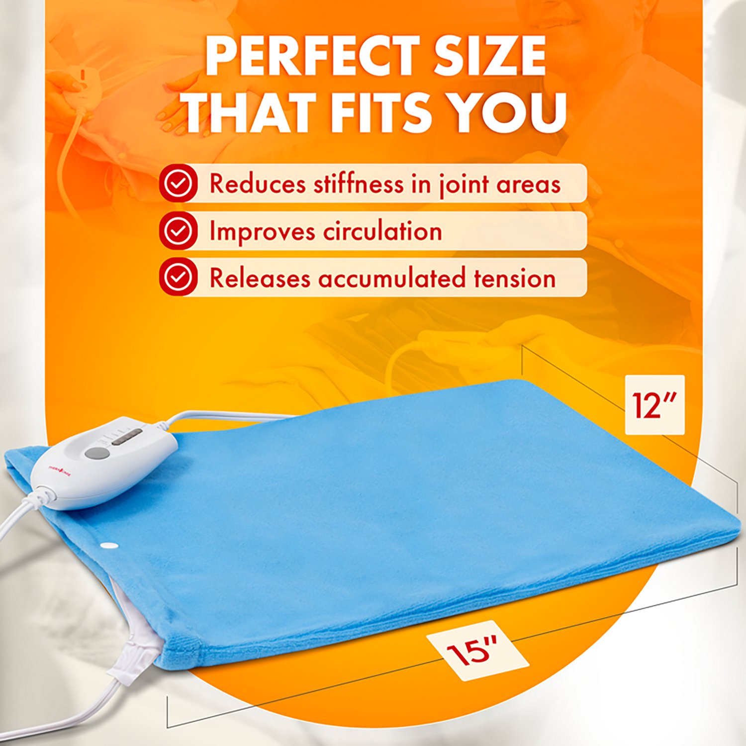 TheraCare Deluxe Dry Heating Pad - view number 3
