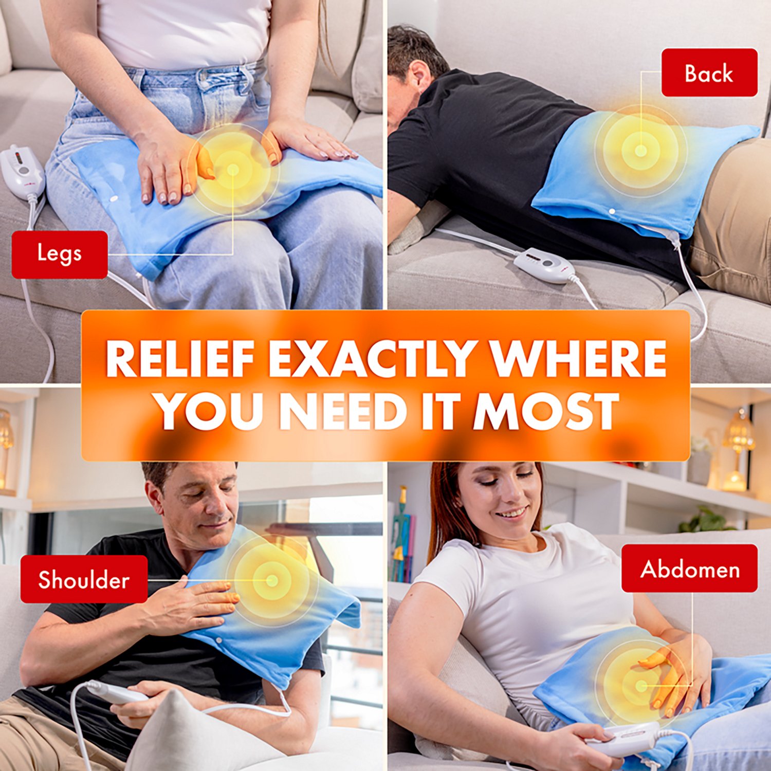 TheraCare Deluxe Dry Heating Pad - view number 4