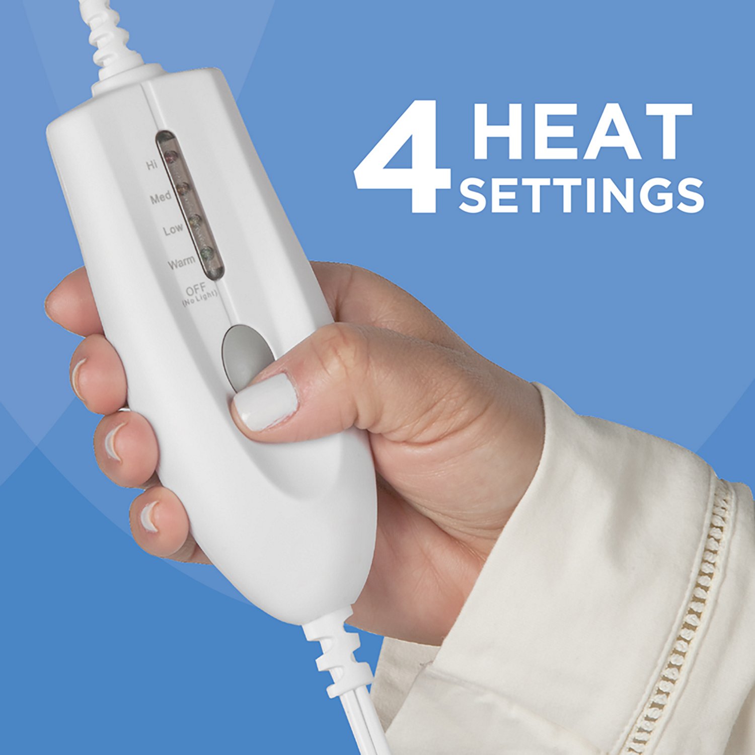 HealthWise Deluxe Moist & Dry Heating Pad - view number 3