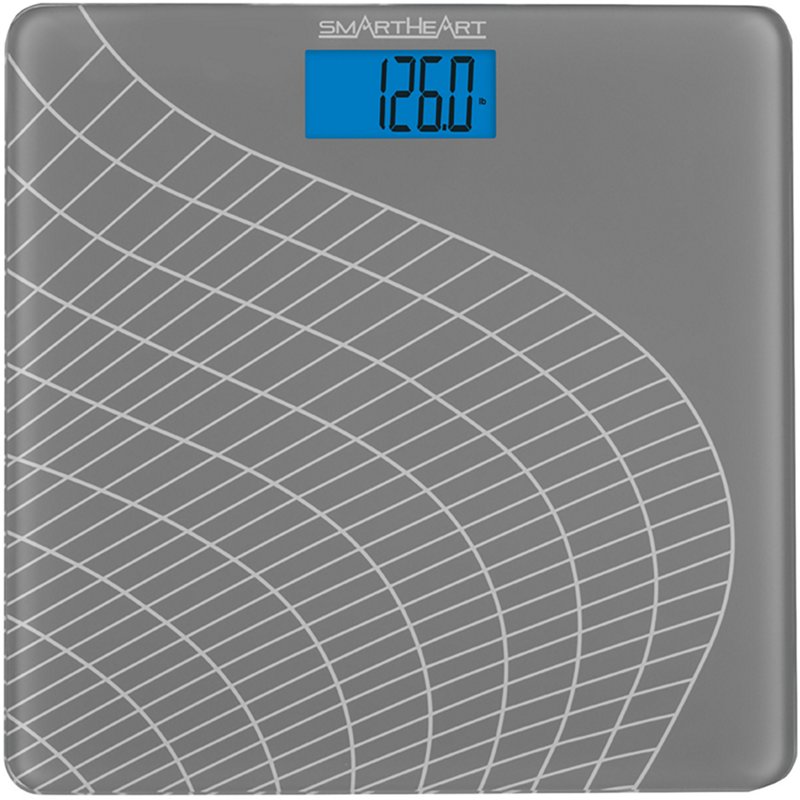 SmartHeart Talking Scale, Digital Bathroom Scale, 438 lbs Capacity (Case of 4)