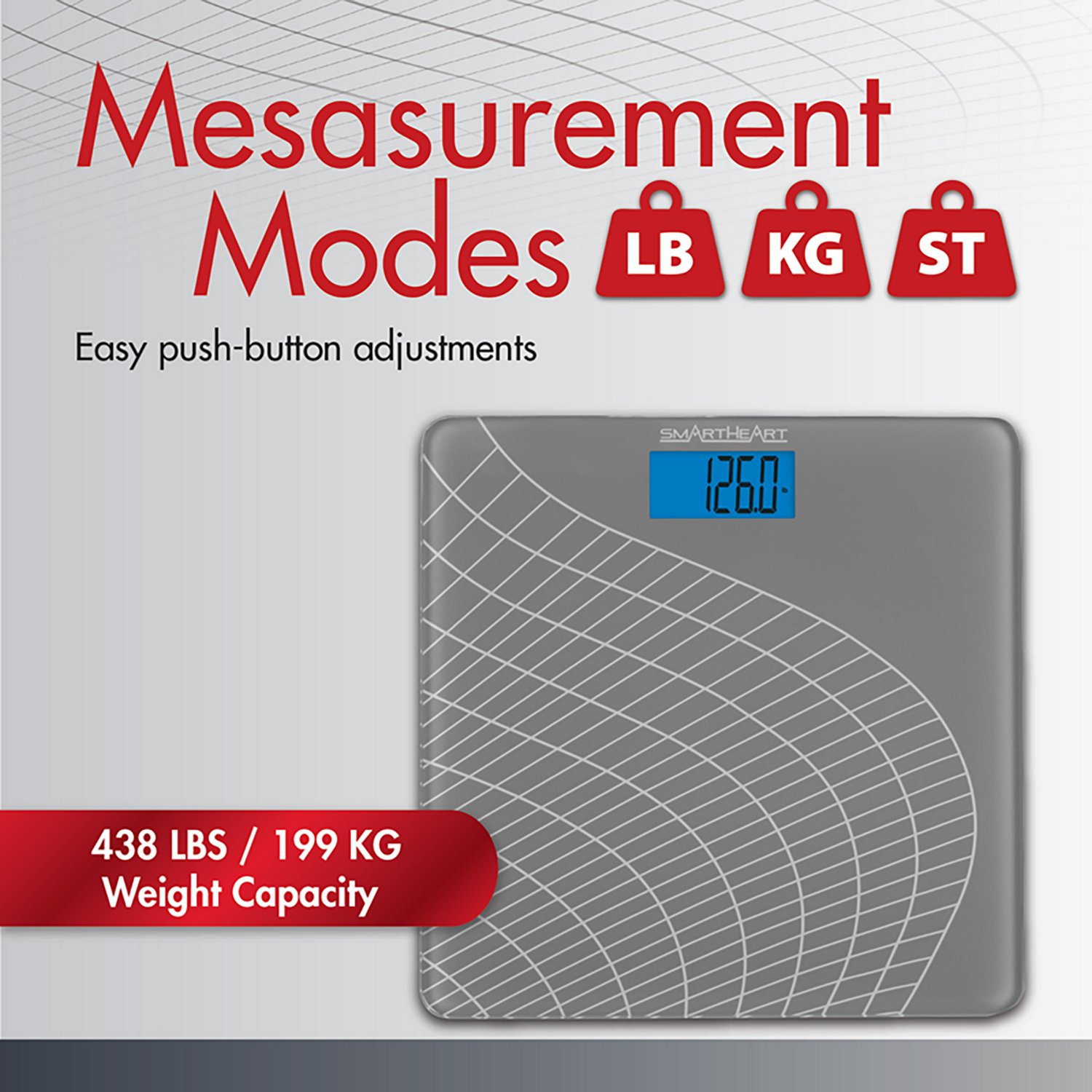 SmartHeart Talking Digital Weight Scale - view number 4