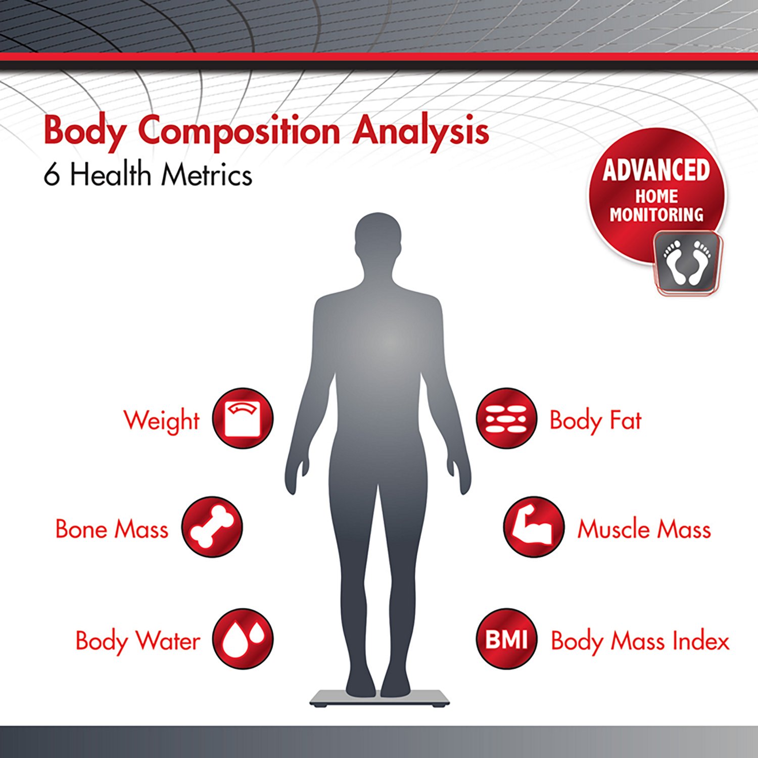 SmartHeart Body Composition Digital Weight Scale - view number 2