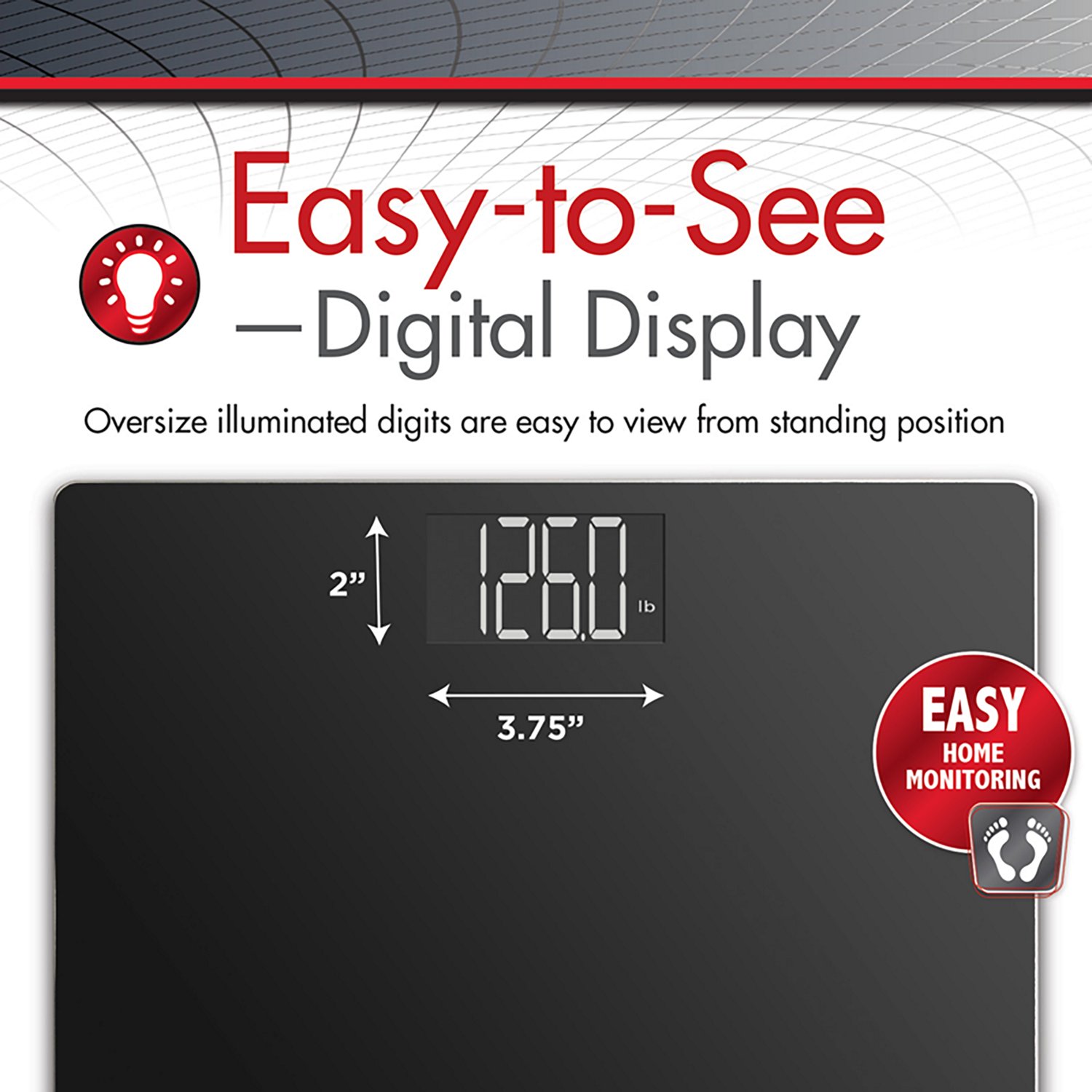 SmartHeart Wide Platform Digital Scale - view number 3